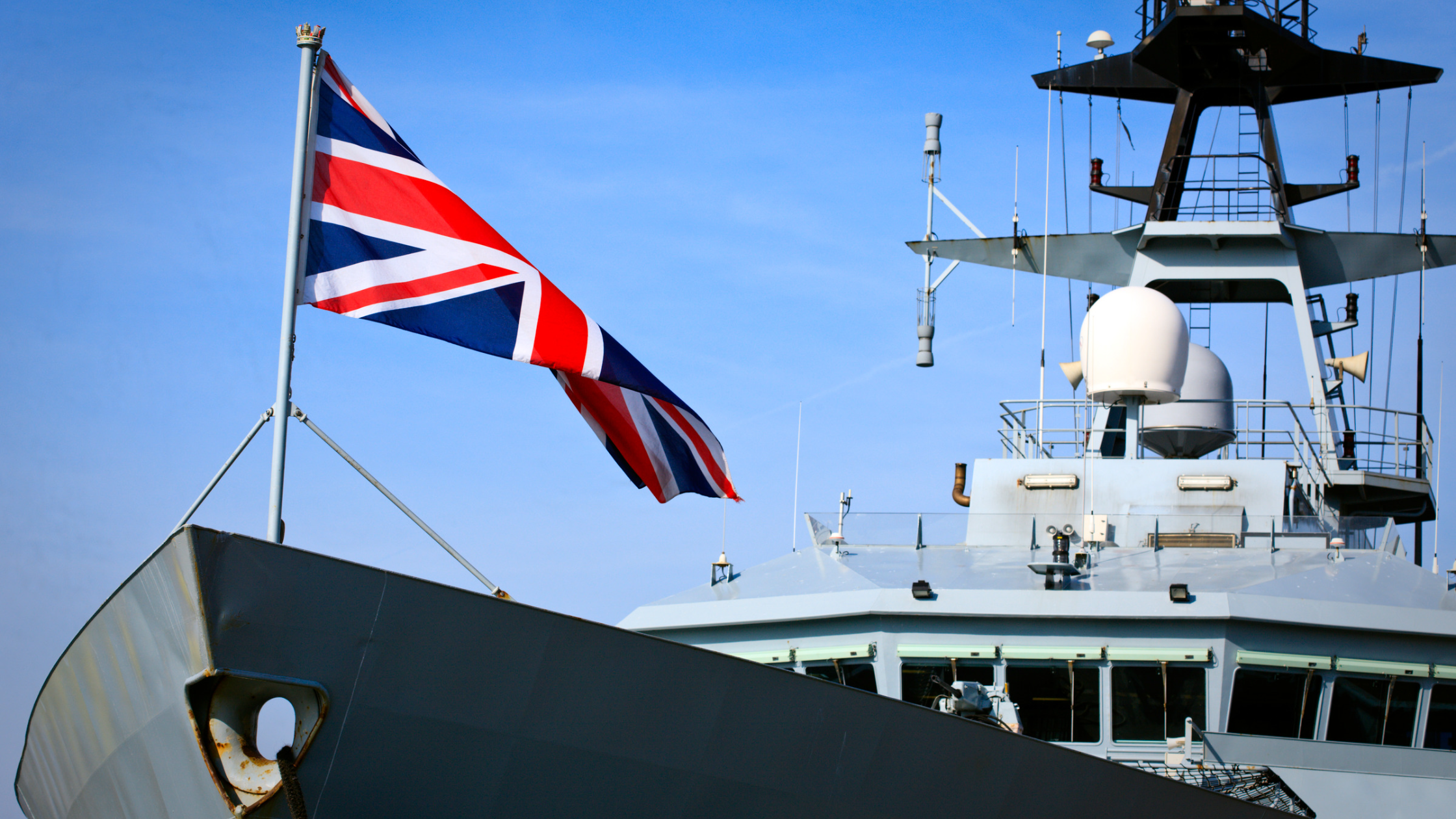 UK Navy ship